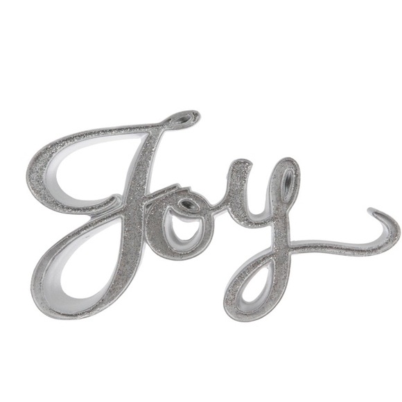 GIVEY Hobby Lobby Glitter Joy Decor NWT - Picture 1 of 4